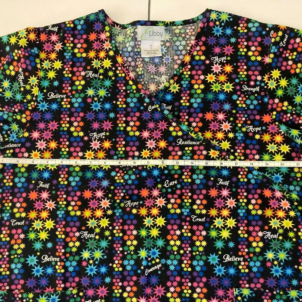 SCRUB TOP - Picture 3 of 3